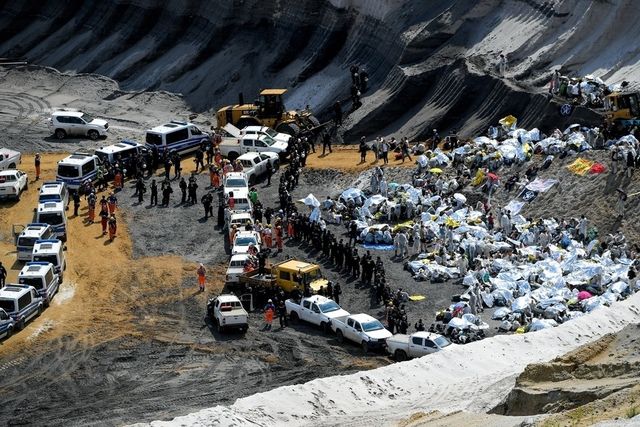 Die Polizei räumte den Braunkohle-Tagebau Garzweiler.